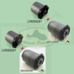 LAND ROVER FRONT SUSPENSION ARM HYDRA BUSH SET RANGE SPORT 06-09 LR055291 RBX500432 MR0100 AM4X4