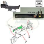 LAND ROVER FRONT DOOR HANDLE RH DEFENDER MXC7652 OEM