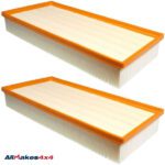 LAND ROVER AIR CLEANER FILTER x2 RANGE 06-09 PHE500021 ALLMAKES4x4