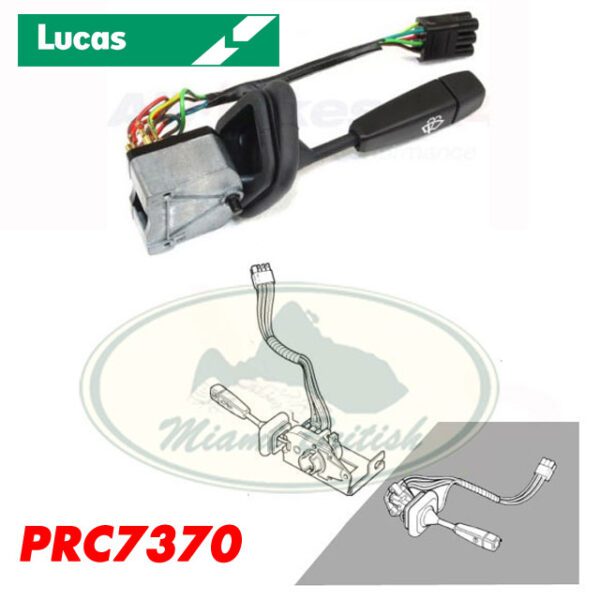 LAND ROVER WASH & WIPER WINDSCREEN SWITCH DEFENDER PRC7370 LUCAS