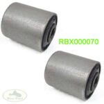 LAND ROVER FRONT LOWER SUSPENSION ARM BUSH SET x2 RANGE 03-12 RBX000070 AM