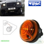 LAND ROVER FRONT INDICATOR AMBER LIGHT LAMP ASSY DEFENDER LR048188 PR2/WIPAC
