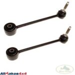 LAND ROVER REAR STABILIZER SUSPENSION BAR TOW LINK x2 RANGE 03-12 RGD500180 AM