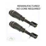 LAND ROVER FRONT AIR SHOCK SUSPENSION STRUT RANGE 03-06 SET x2 RNB000740 RNB000750 ARNOTT REMANUFACTURED