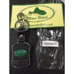 ROV0007 Landrover Green Logo Key Chain Ring Metal Alloy Keychain