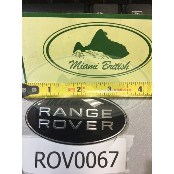 LAND ROVER FRONT OR REAR LOGO EMBLEM BADGE RANGE ROVER SC ROV0067 AFTERMARKET