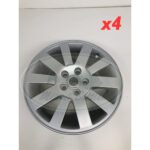 LAND ROVER ALLOY WHEEL 18” 10 SPOKE SET x4 SILVER LR3 RRC500251 PAINTED