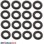 LAND ROVER FUEL INJECTOR ORING SET x16 RANGE DISCOVERY DEFENDER RTC5679 ALLMAKES4x4