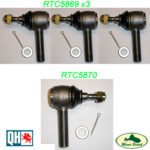 LAND ROVER STEERING TIE ROD END SET RH LH DISCOVERY I DEFENDER RANGE CLASSIC MR0031 QH