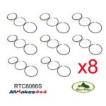 LAND ROVER PISTON RINGS SET x8 RANGE CLASSIC DISCOVERY 1 RTC6066S AM