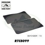 LAND ROVER REAR RUBBER FLOOR MAT SET DEFENDER 110 RTC8099 GENUINE