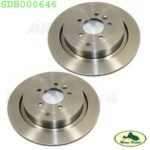 LAND ROVER REAR BRAKE ROTOR DISC LR3 V8 LR4 RR SPORT SC SDB000646 ALLMAKES4X4