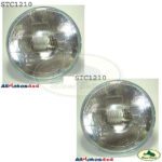 LAND ROVER FRONT HEAD LAMP LIGHT SEALED BEAM x2 RANGE CLASSIC DEFENDER STC1210 ALLMAKES4x4