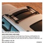LAND ROVER ROOF RACK RAIL & BAR KIT DISCOVERY 2 II STC50274 OEM