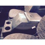LAND ROVER CUBBY BOX W/ LOCK DEFENDER STC7634 USED