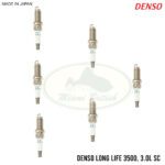 LAND ROVER SPARK PLUG IRIDIUM LONG SETx6 RANGE DSP RANGE SPORT VELAR LR050998 DENSO