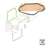 LAND ROVER REAR TAIL END DOOR SEAL FREELANDER CKE500032 OEM