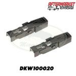 LAND ROVER WIPER BLADE CLIP SET x2 DISCOVERY 2 II 99-04 RANGE 03-12 DKW100020 AFTERMARKET