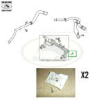 LAND ROVER OIL COOLER SCREW SET x2 RANGE SPORT VELAR DISCOVERY LR4 LR011270 OEM