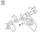 LAND ROVER CRANKSHAFT PULLEY BOLT RANGE DISCOVERY 3 RANGE SPORT 4677860 GENUINE