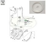 LAND ROVER FUEL SENDER COVER RANGE 03-12 4.4L M62 / 4.4L AJ / 4.2L SC 5.0L NA/SC WGC000020 OEM