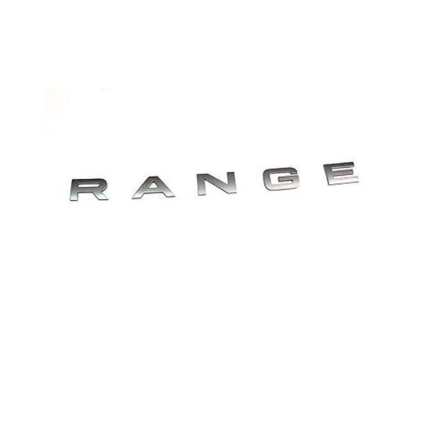 LAND ROVER FRONT NAME PLATE HOOD "RANGE" RR VELAR 17-22 LR147291 GENUINE