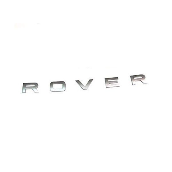 LAND ROVER FRONT NAME PLATE HOOD "ROVER" RR VELAR 17-22 LR147292 GENUINE