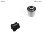 LAND ROVER FRONT SUSPENSION LOWER ARM BUSH BUSHING SET x2 FREELANDER 02-05 DELPHI
