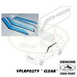 LAND ROVER WIND DEFLECTORS "CLEAR" DISCOVERY 5 SET x4 VPLRP0279 GENUINE