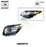 LAND ROVER HEADLIGHT HEADLAMP LH RANGE EVOQUE LRX HALOGEN LR039711 GENUINE