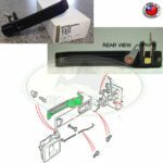 LAND ROVER FRONT DOOR HANDLE RIGHT DEFENDER MXC7652 AM BP