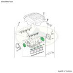 LAND ROVER INTAKE GASKET KIT 4.4L RANGE LR3 RANGE SPORT 4526546 LWF500020 LR006678 ROV0179 MB