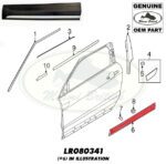 LAND ROVER LOWER MOLDING RH RANGE EVOQUE 12-18 2.0L LR080341 GENUINE