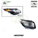 LAND ROVER HEADLIGHT HEADLAMP RH RANGE EVOQUE LRX HALOGEN LR039582 GENUINE