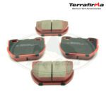 LAND ROVER REAR BRAKE PAD PADS SET DEFENDER 110 SFP000250 TERRAFIRMA