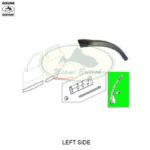 LAND ROVER REAR FLARE WHEELARCH MOULDING LH LEFT RANGE SPORT 11-13 LR031456 GENUINE