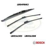 LAND ROVER FRONT RH LH & REAR WIPER BLADE KIT SET x3 FREELANDER LR2 MR0304 LR056305 LR056308 BOSCH
