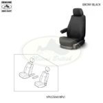 LAND ROVER FRONT SEAT COVER EBONY BLACK RANGE VPLGS0439PVJ OEM