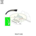 LAND ROVER REAR FLARE WHEELARCH MOULDING RH RIGHT RANGE SPORT 11-13 LR031413 GENUINE