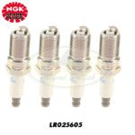 LAND ROVER SPARK PLUG SET x4 LR2 RANGE EVOQUE LR025605 NGK