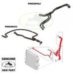 LAND ROVER RADIATOR HOSE SET RR SPORT LR3 V8 4.4L PCH500153 PCH500962 GENUINE