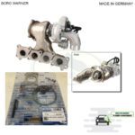 LAND ROVER TURBOCHARGER AND GASKET 2.0L RANGE EVOQUE 12-13 LR074185 SI4TURBOKIT BW