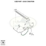 LAND ROVER A/T TRANSMISSION COOLER OIL HOSE LINE DISCOVERY 1 ESR3695 USED