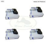 LAND ROVER TIRE PRESSURE MONITOR SENSOR SET x4 LR4 RR SPORT EVOQUE RR LR066379 VDO