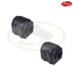 LAND ROVER REAR SUSPENSION BAR WO/ACE BUSH BUSHING x2 RANGE SPORT 06-13 LR018354 DELPHI