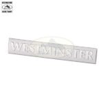 LAND ROVER WESTMINSTER EMBLEM PLATE BADGE RANGE 03-12 DAM500390MMM OEM