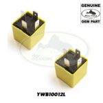 LAND ROVER YELLOW RELAY SET x2 FREELANDER RANGE P38 DISCOVERY II YWB10012L OEM