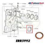 LAND ROVER CRANKSHAFT FRONT OIL SEAL DISCOVERY DEFENDER Td5 ERR5992 ALLMAKES4x4