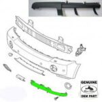 LAND ROVER FRONT BUMPER LOWER SPOILER VALANCE LEFT RANGE 06-09 DFB500090 OEM