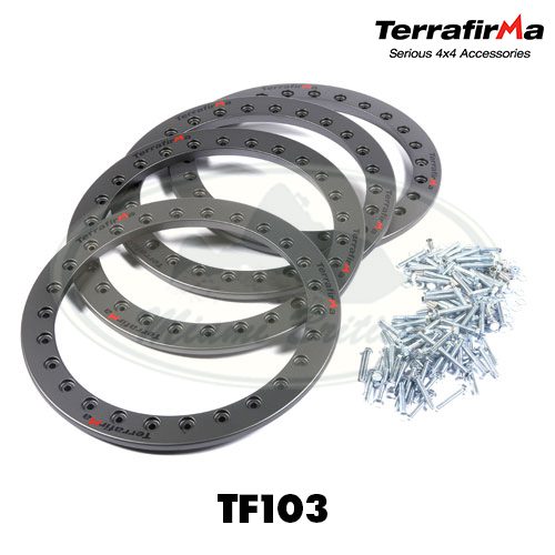 LAND ROVER LOCK RINGS RVS BEADLOCK KIT TF103 TERRAFIRMA